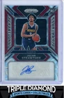 2023-24 Panini Prizm Julian Strawther Sensational Rookie Auto #87/88 AA957