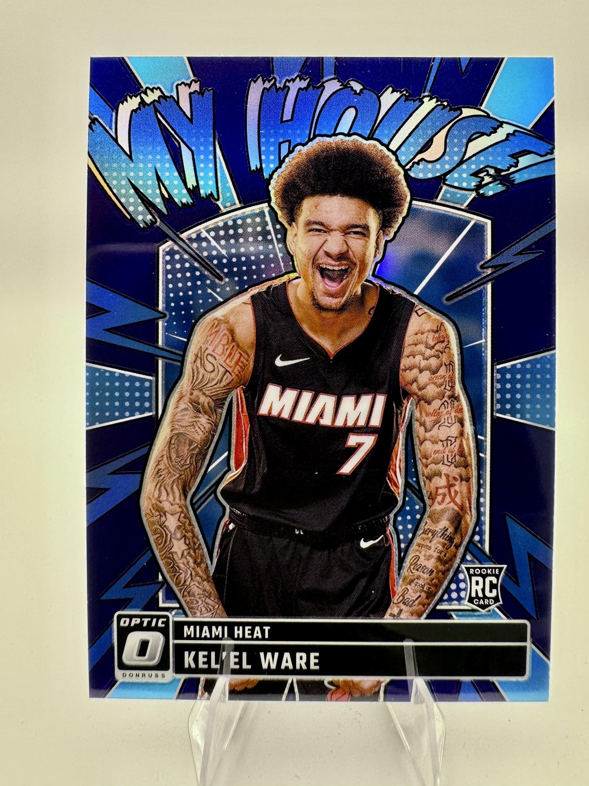 2024-25 Donruss Optic #11 Kel'el Ware My House Purple