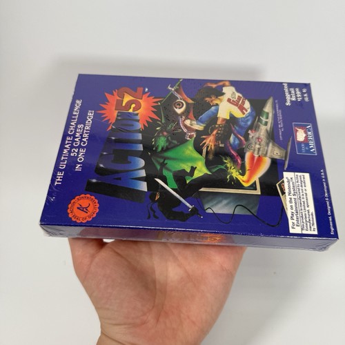Retro Action 52 Nes Games 1991 Factory Sealed MINT Rare - Picture 16 of 17