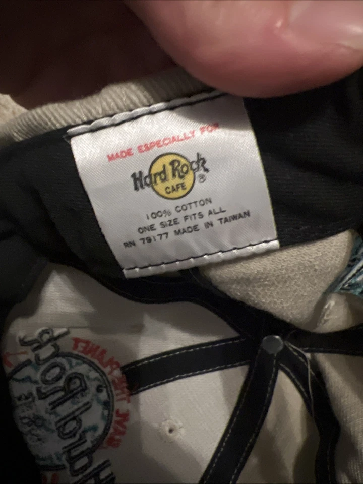 Gorra de colección Hard Rock Café Honolulu SnapBack Save The Planet Foto 4 de 4