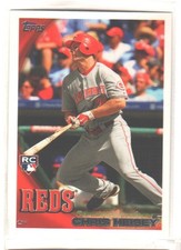 Chris Heisey Pick Your Favorite (Drop Down) Rookie RC Refractor Auto Reds