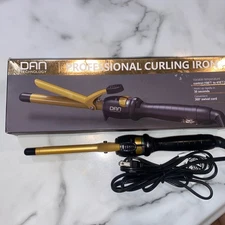 DAN Professional Curling Iron Ceramic Coating Adjustable Temperature