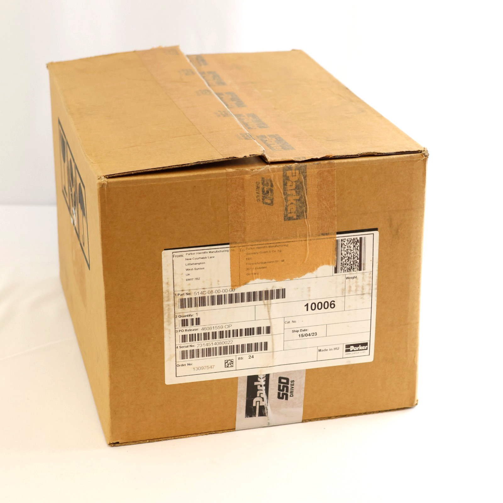 514C-08-00-00-00 Parker Hannifin 514C/08/00/00/00 DC motor speed controller