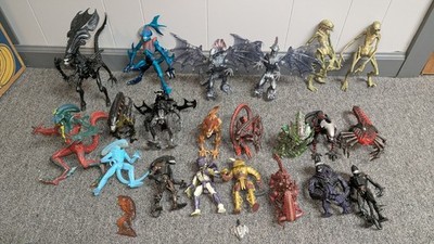 Kenner Alien vs Predator 1990s Vintage Toy Lot Of 21 Action