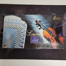 Longchamp Cristal D'Arques Crystal  Serving Tray Rectangular