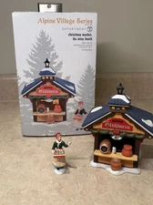 Department 56 Alpine Village Christmas Market Wine Booth #6007260