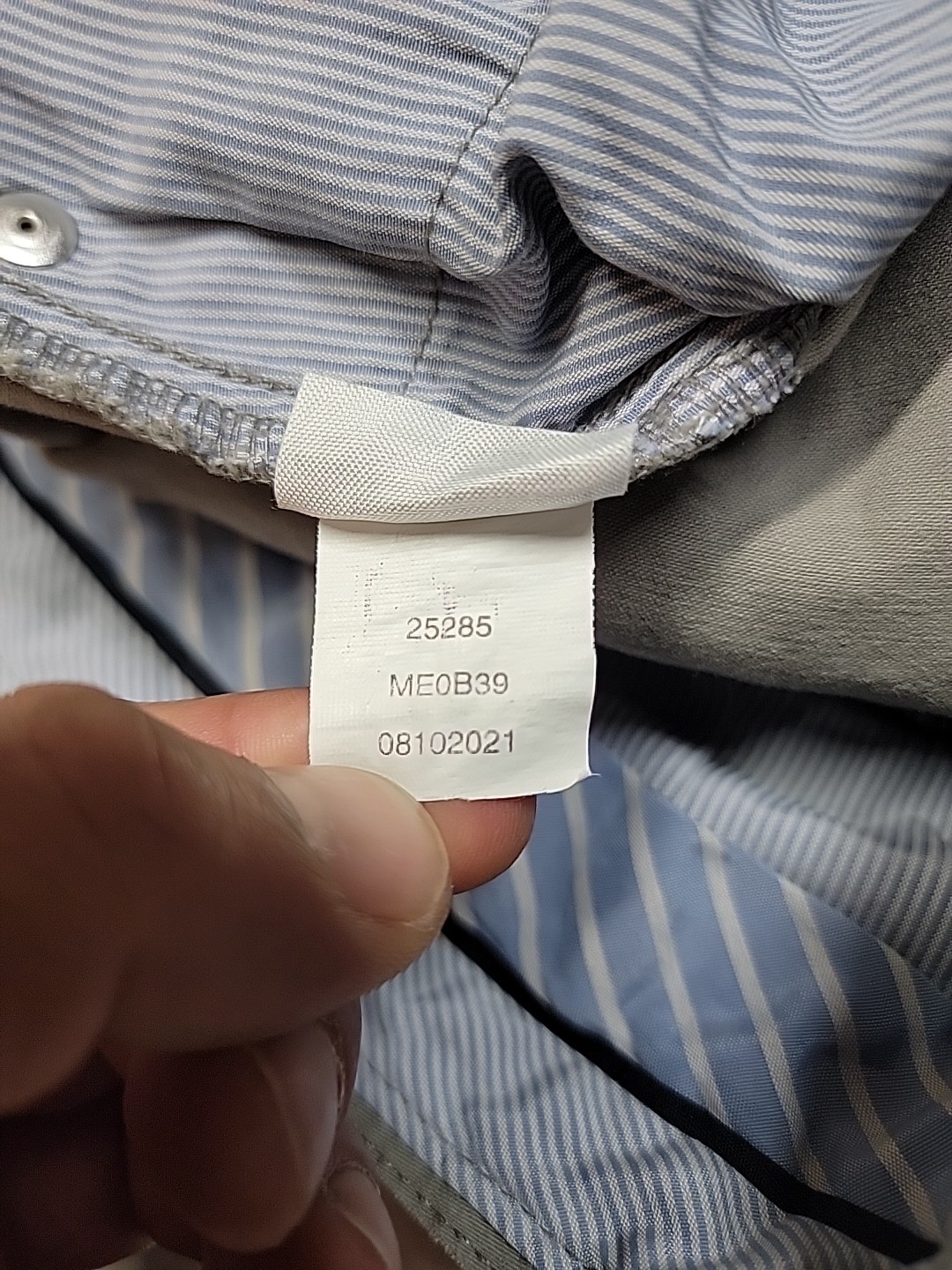 Peter Millar Gray Performance Cotton Spandex Blen… - image 9