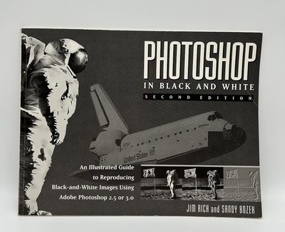 Photoshop Book In Black And White (Vintage)