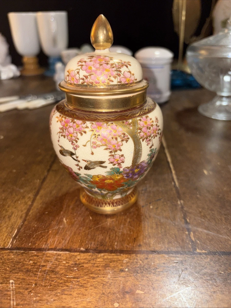 萨摩在日本古董花瓶| eBay