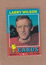 1971 TOPPS FOOTBALL LARRY WILSON #20 CARDINALS VGEX/EX *A40844