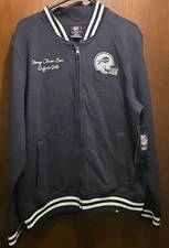 Men's '47 Brand Stoney Clover Buffalo Bills Full Zip Sweatshirt Size Medium NWT