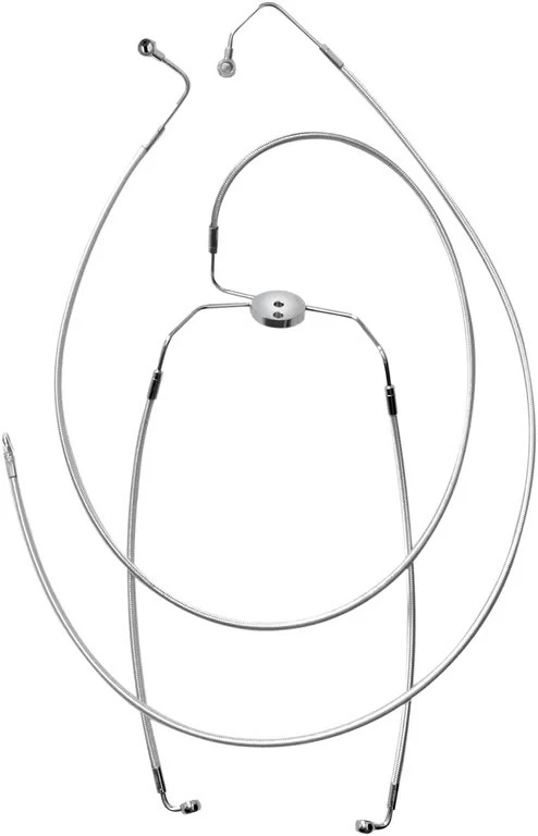 Línea de freno Magnum Chromite II LWR FRT FLH FLT ABS 08-10 37010 Foto 2 de 4