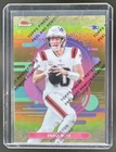 2025 Topps Finest Drake Maye Uncommon Gold Refractor #/25 Patriots