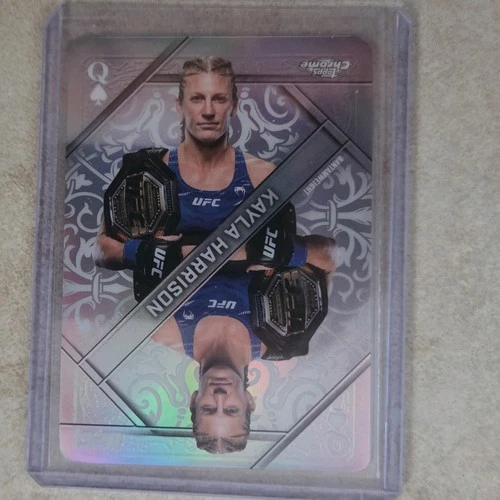 Topps 2026 Chrome UFC Kayla Harrison Kings and Queens Queen Insert #KQ-2