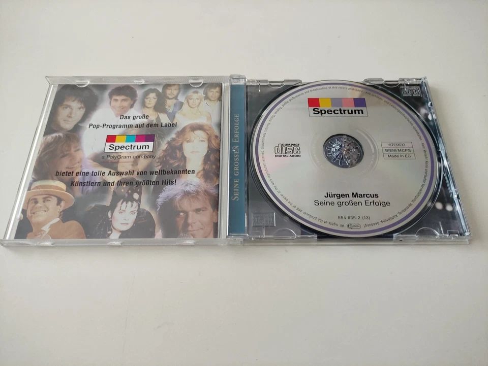 Jürgen Marcus - Seine großen Erfolge - Ein Festival der Liebe - CD - Bild 3 von 3