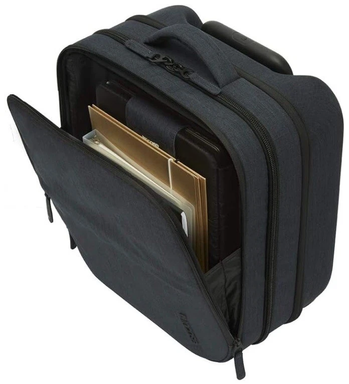 Incase EO Compact Carry-on Rolling BriefCase – Heather NAVY BLUE - Image 3 of 4