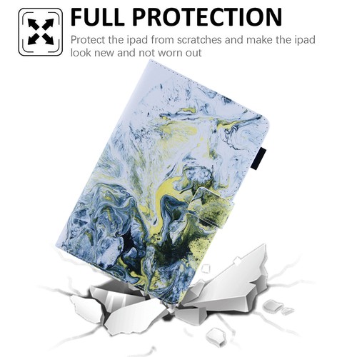 For iPad 6 7 8 9 10.2 Mini 5 4 3 2 Air Pro 11 12.9 Leather Shockproof Smart Case - Picture 39 of 85