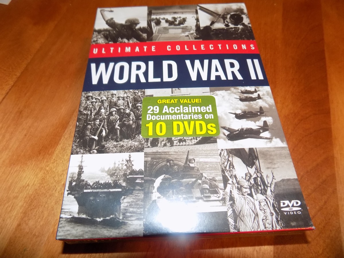 ULTIMATE COLLECTIONS WORLD WAR II WWII History Channel 10 Disc DVD  