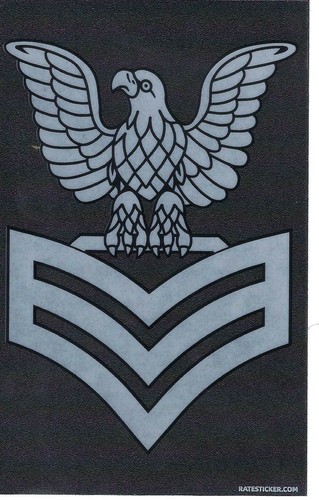 FIRST 1ST CLASS PETTY OFFICER STICKER DECAL - Picture 2 of 3