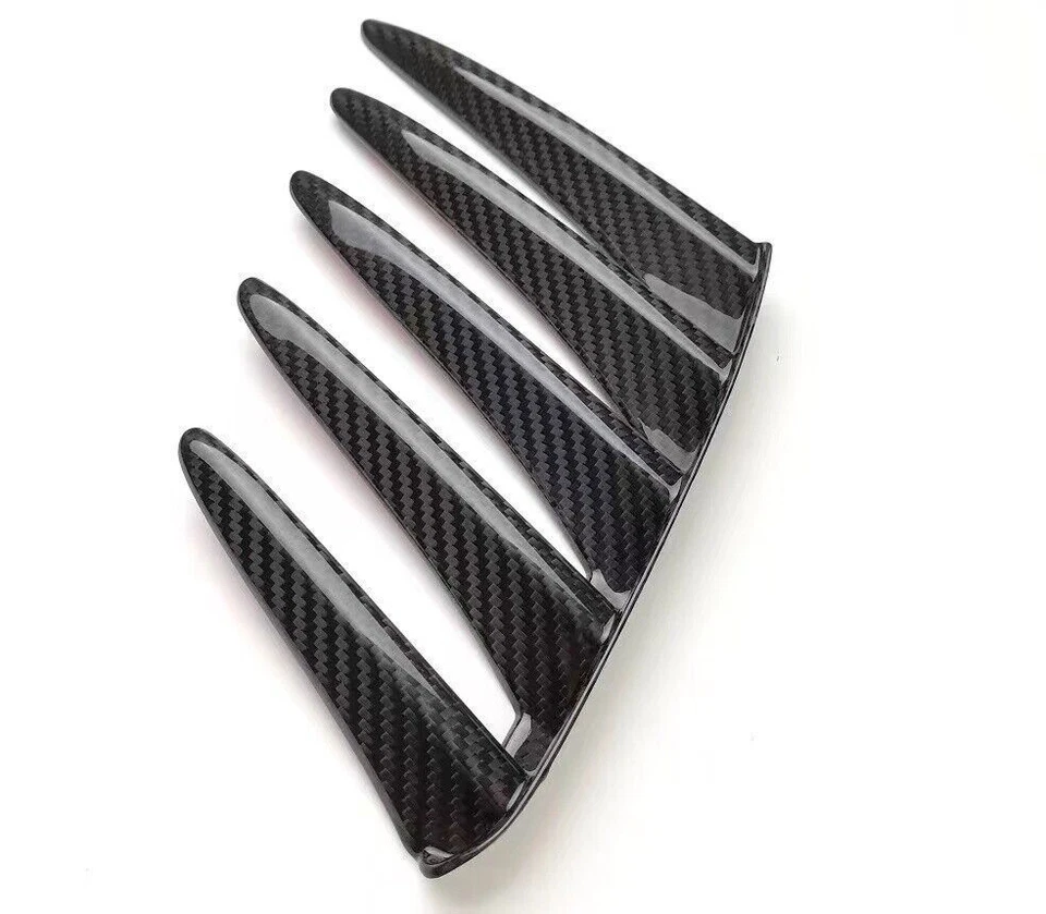 Moldura de parachoques lateral trasero de fibra de carbono para Lexus RC200t RC300 350 Foto 4 de 4