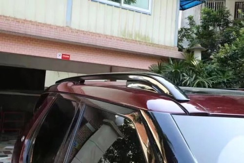 Roof Rack Rails fits for Discovery 5 L462 2017-2024 All Black Cargo Bars 2pcs - Picture 6 of 7