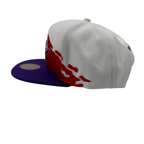 Mitchell & Ness Toronto Raptors Paintbrush Adjustable Snapback Hat Cap - Picture 5 of 10