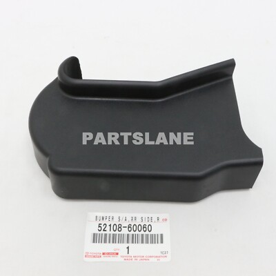 52108-60060 Toyota OEM Genuine BUMPER SUB-ASSY, REAR SIDE, RH | eBay