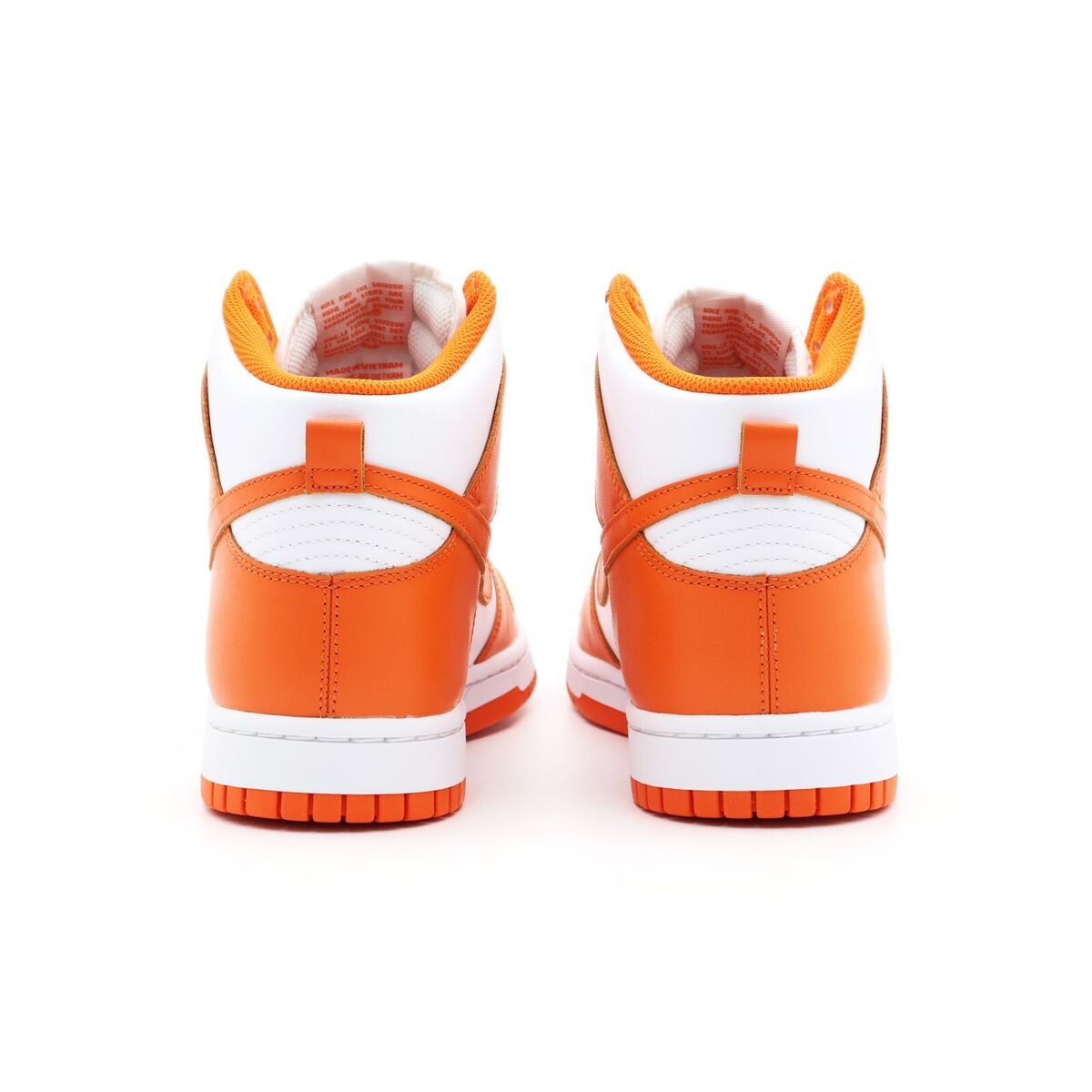 DD1399-101 Nike Dunk High Orange Blaze Syracuse White (Men's DD1399-101 Nike Dunk High Orange Blaze Syracuse White (Men's