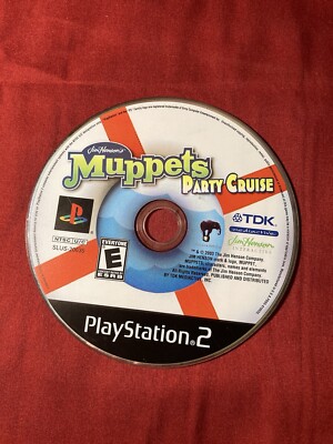 Jim Henson's Muppets: Party Cruise (Sony PlayStation 2, 2003) DISC ONLY TESTED