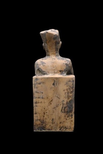 ÄGYPTISCHE ANTIQUITÄTEN SELTENE ANTIKE PHARAONISCHE STATUE DES ÄGYPTISCHEN PHARAOS KHUFU BC - Bild 5 von 8