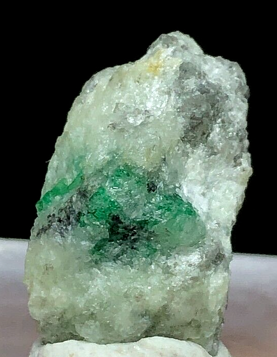 8.90 Carat Natural Swat Pakistan Emerald Crystals in Mother Rock