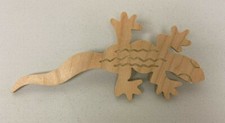 WOODEN LIZARD STAMP