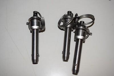 *3pcs.  Quick Release Pin, Push/Pull, 4.9mmD.x29.5mm x65mm