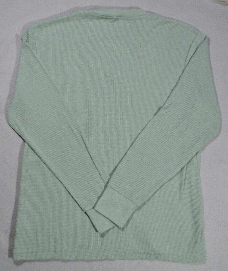 nwt MAUI AND SONS MENS FILTER HENLEY Sz M Sage Pullover Surfer Beach Outdoors image 5