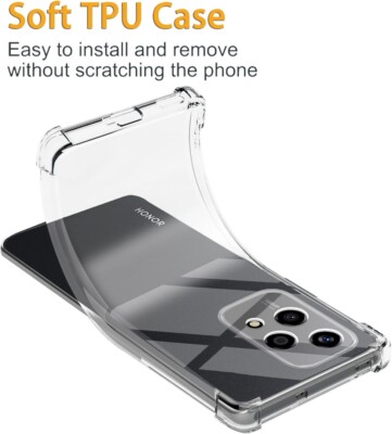 Custodia Per Honor 200 Pro Smart 200 Lite, Clear Silicone - Foto 5