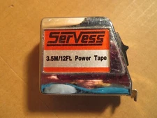Servess  12 Foot power tape Measure with lock