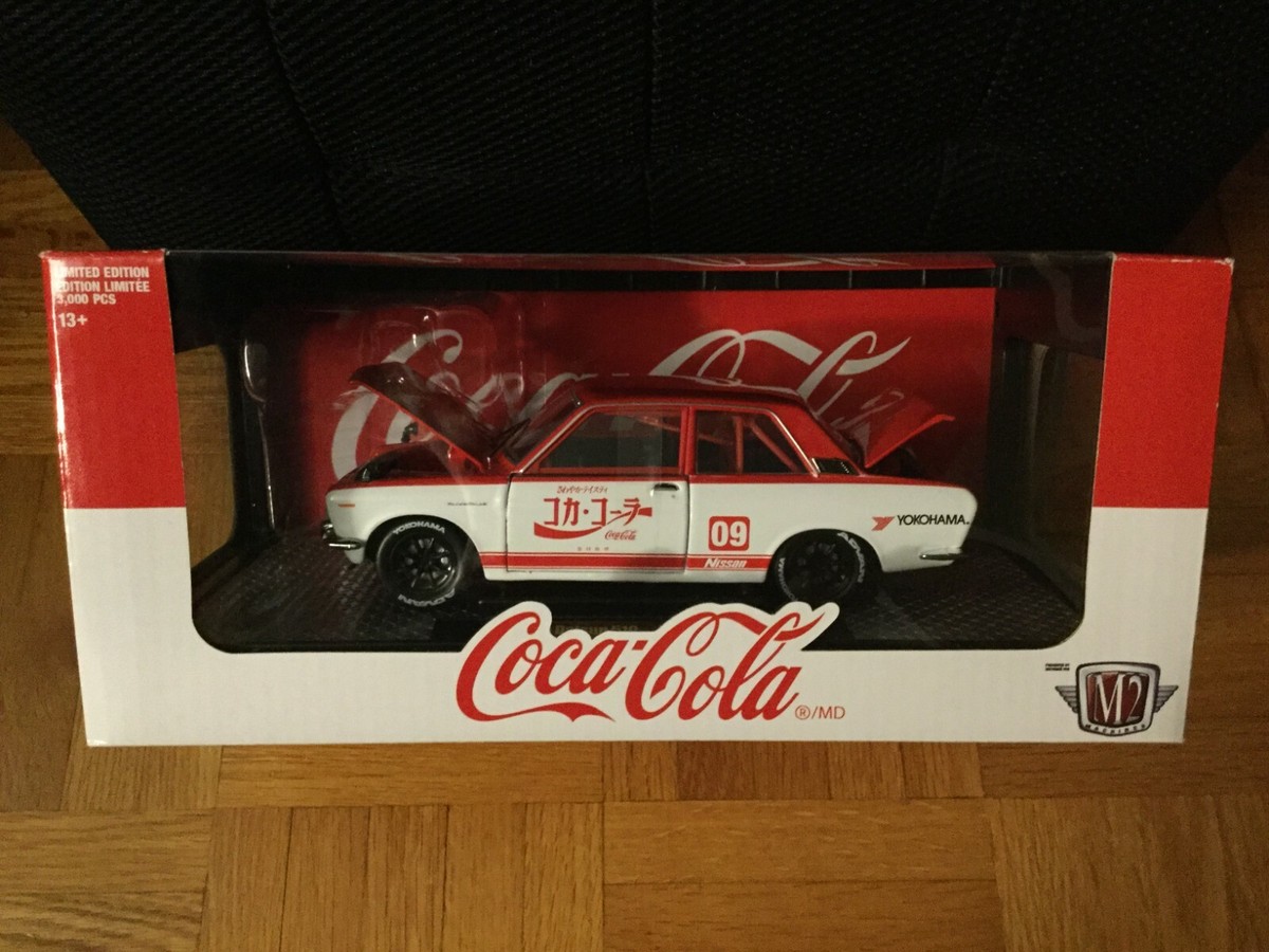 M2 Machines Coca-Cola 3000pcs 1970 Datsun 510 JPN01 Premium Die