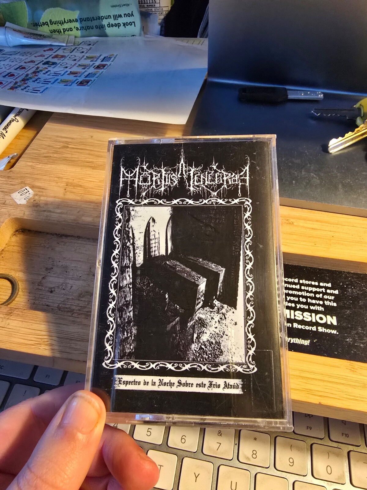 Mortiis Tenebrae Espectro de la Noche Sobre Este Frio Ataud tape