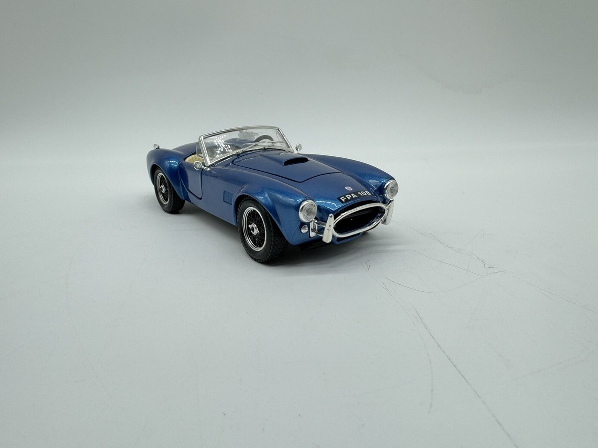 Bburago AC Cobra 427 1/24 – Bleu – Miniature Diecast (Occasion)