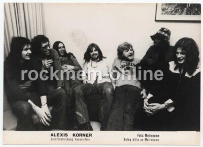 Alexis Korner Snape Promo Photo 1984