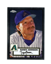2021 Topps Chrome Baseball Platinum Anniversary Randy Johnson Base #494