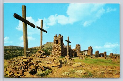 Holy City of the Wichitas Comanche County Lawton OK Oklahoma Vintage Postcard