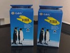 2 Pk Black Printer Ink For Canon Bjc - 410J/2000/4100 Etc Np-C-0021 Bk New