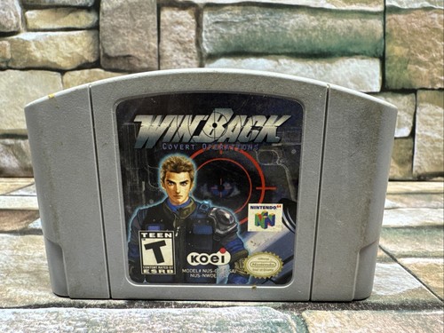 WinBack Covert Operation Nintendo N64 Authentic Game Cartridge Only - Tested - Picture 2 of 5