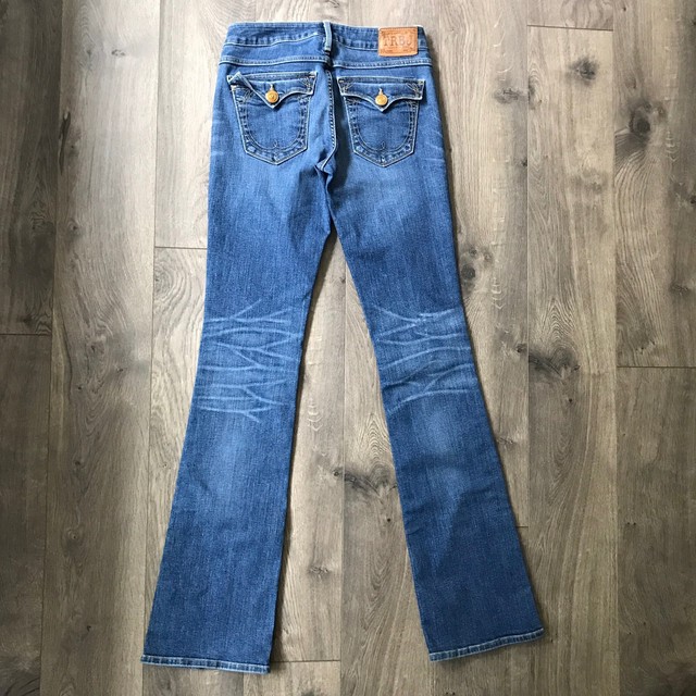 True Religion Women's Size 26 Light Wash Denim Jeans TRBJ RN112790 CA30427 eBay