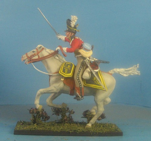 Unassembled British Scots Greys, White Metal 60 mm 1/30 Figure kit VID SOLDIERS - Picture 38 of 50