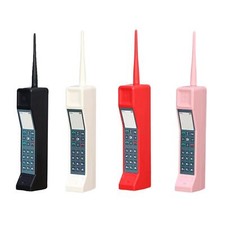 Retro Brick Cell Phone Ornament Centerpiece for Living Room Office Shelf