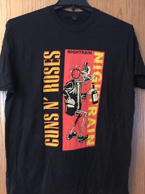 Guns N Roses. “Nightrain”. Black Shirt. L. | eBay