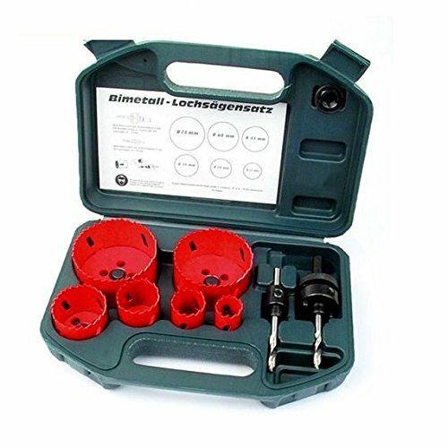 Mannesmann M44100 Set Seghe a Tazza Bimetalliche 8 pz: Qualità Professionale