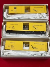 HO Accurail Three Pack 3362 FGE N&W 292940, FGE-l&N 300179, FGE-SCL 493376 50ft